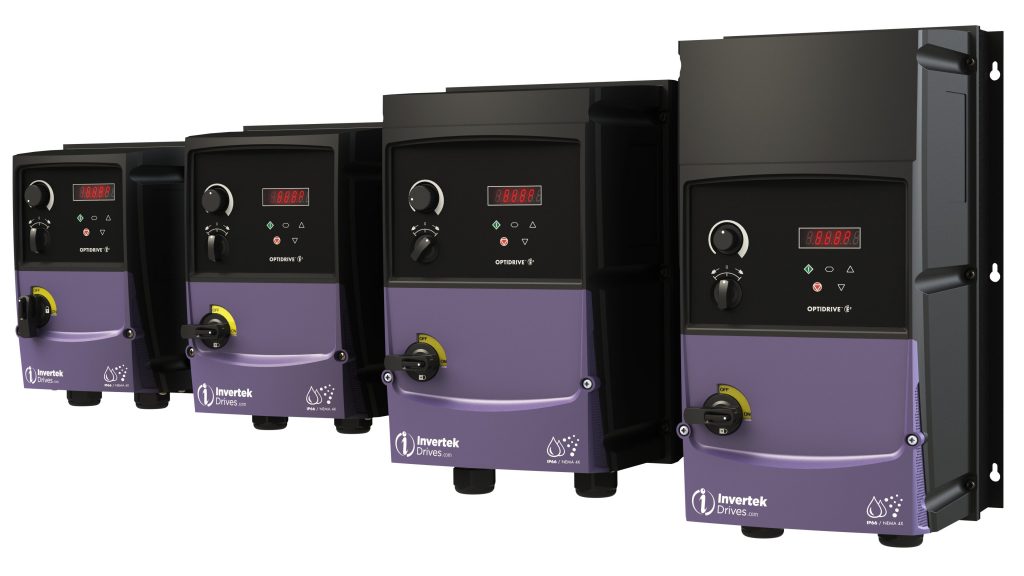 Frequenzumrichter für harte Industrieumgebungen und den Außenbereich 1 Optidrive E3 IP66 Family Iso