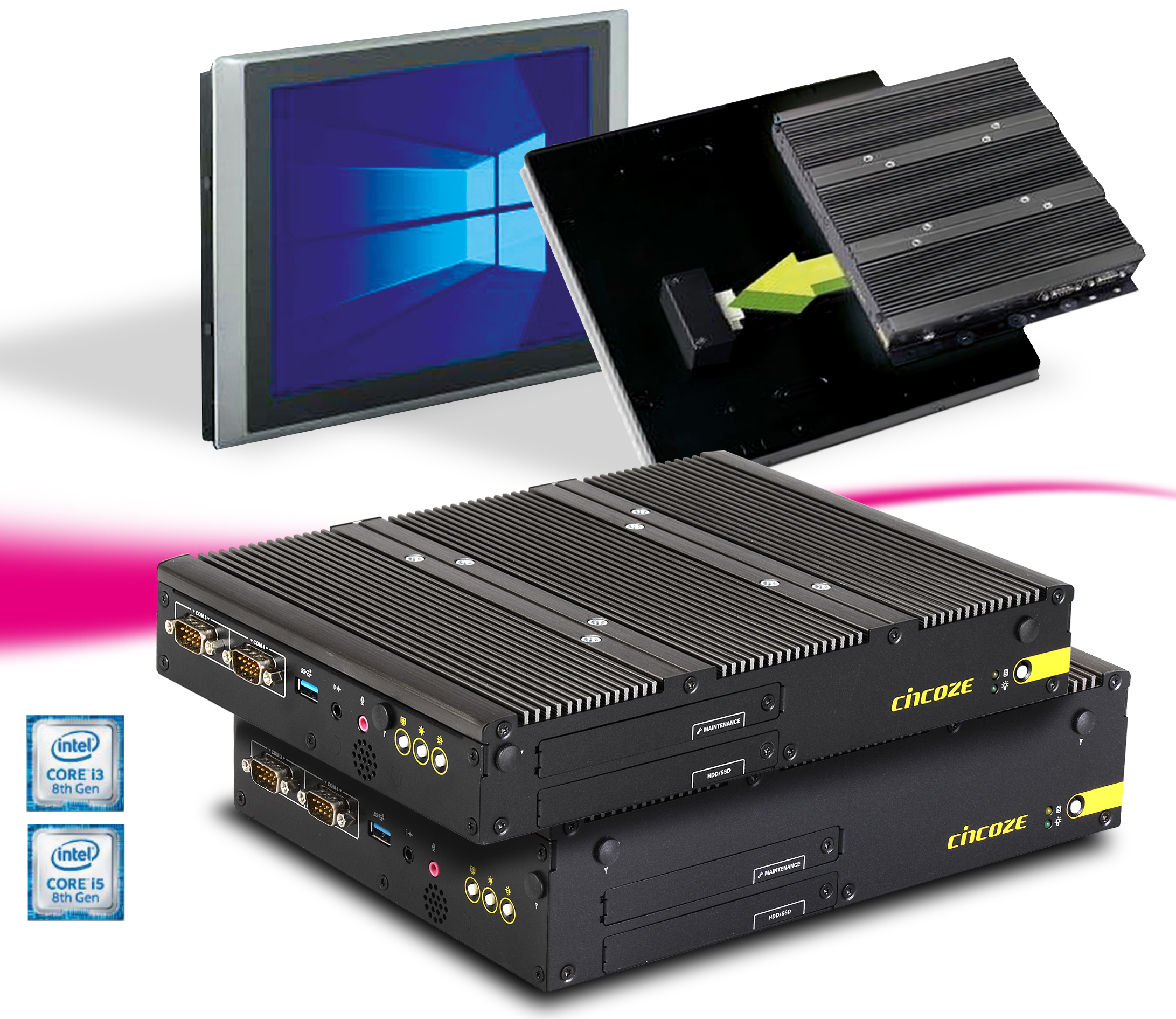 Modulare Panel-PC-Serie erweitert