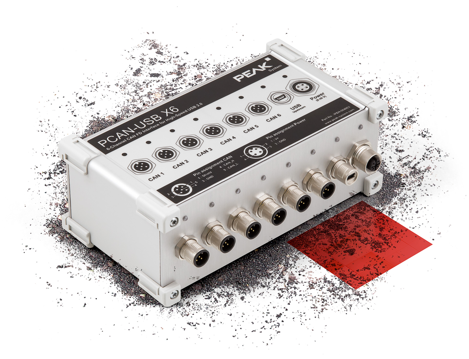 CAN-FD-Adapter in Schutzart IP64