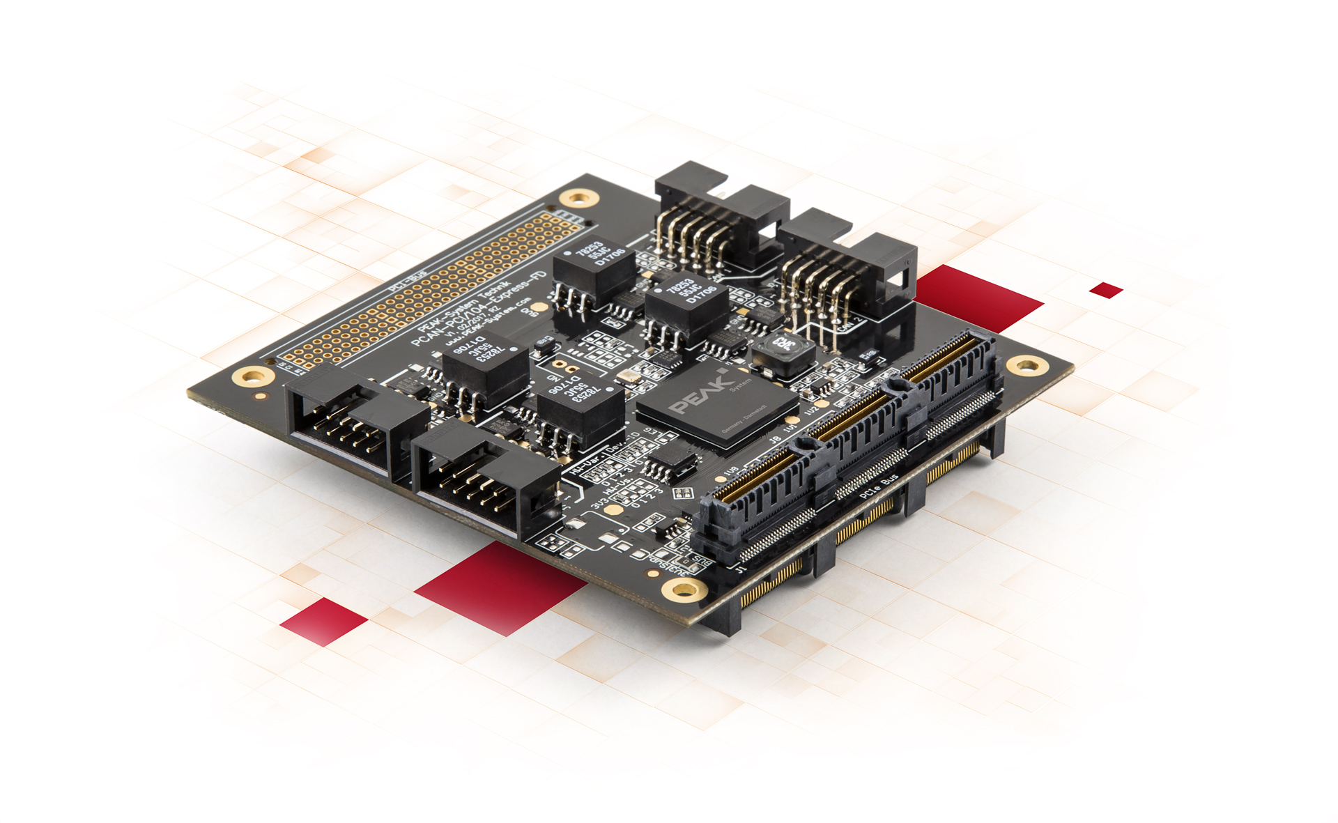 PCI/104-Express-Bus mit CAN-FD-Turbo 2 PCI/104-Express-Bus
mit CAN-FD-Turbo