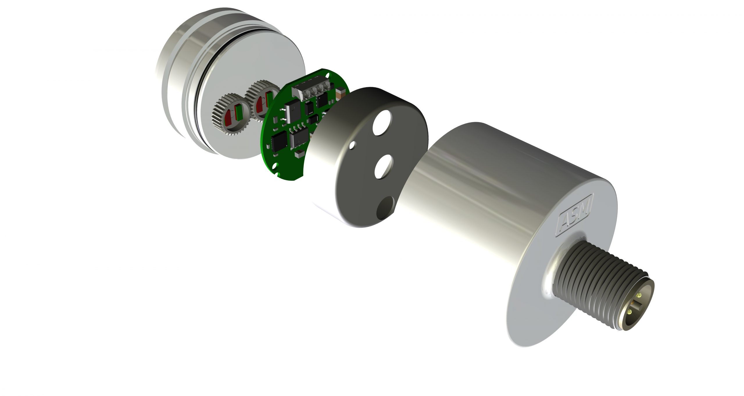 Magnetische IP69-Multiturn-Encoder bis 0,5 Tesla