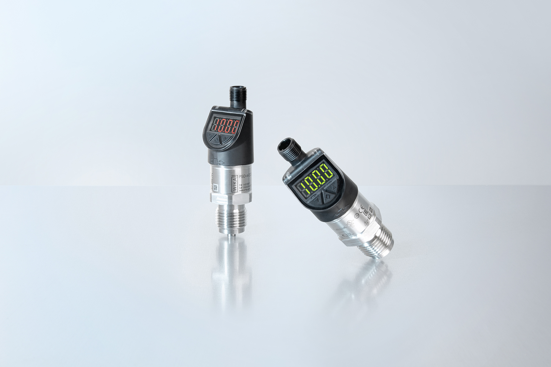 Druckschalter mit IO-Link und Display