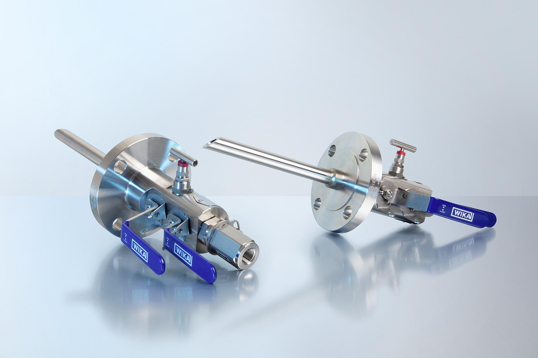 Monoblocks für Probeentnahmen und Einspritzprozesse