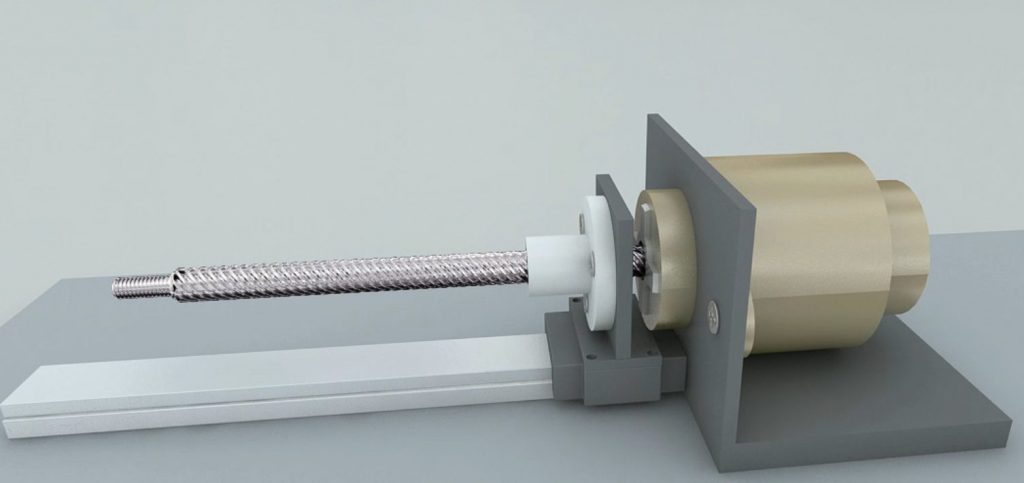 Breites Anwendungsspektrum 1 PM-Schrittmotor-Linearaktuator External