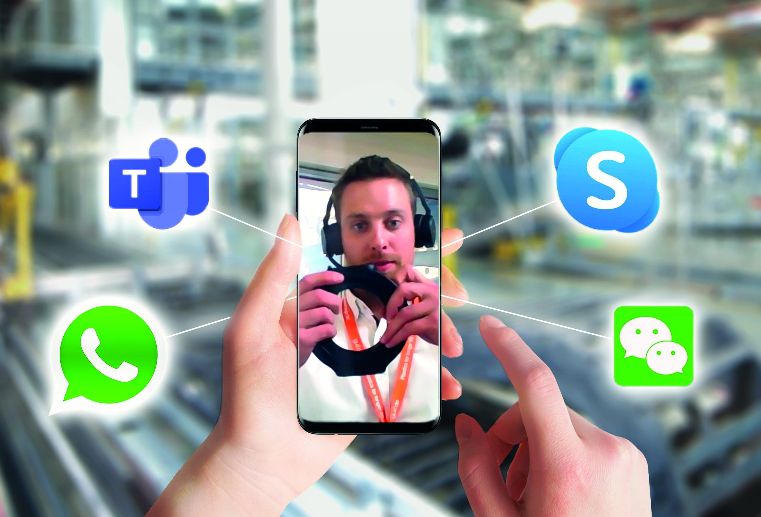 Virtueller Besuchsservice