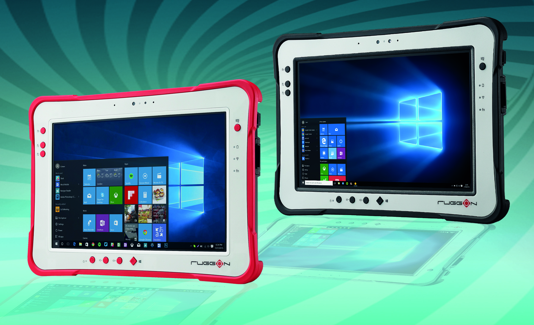 Tablet-PCs mit hoher Akkulaufzeit für In- und Outdoor 2 Tablet-PCs mit hoher Akkulaufzeit für In- und Outdoor