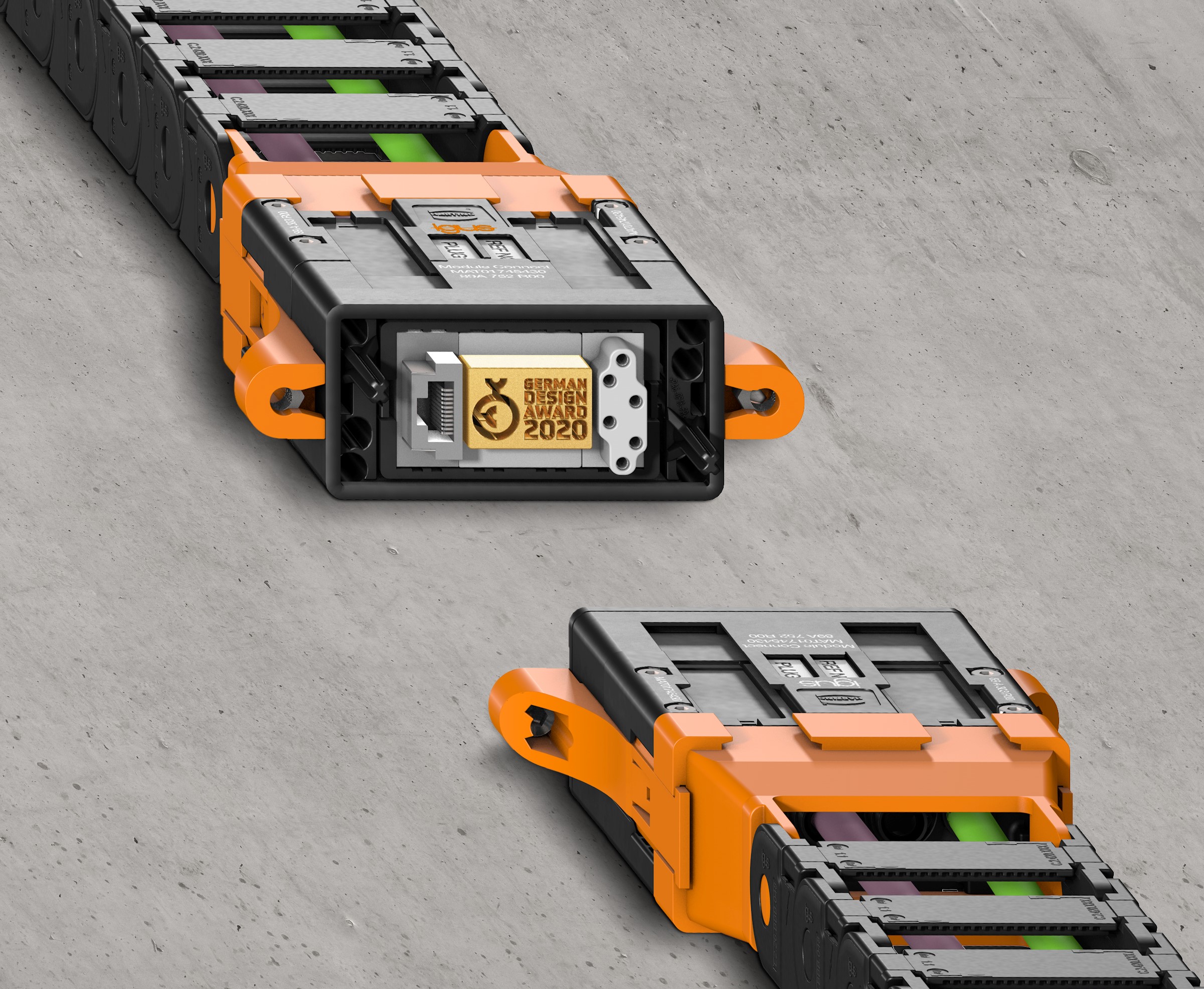 Adapter für Energieketten