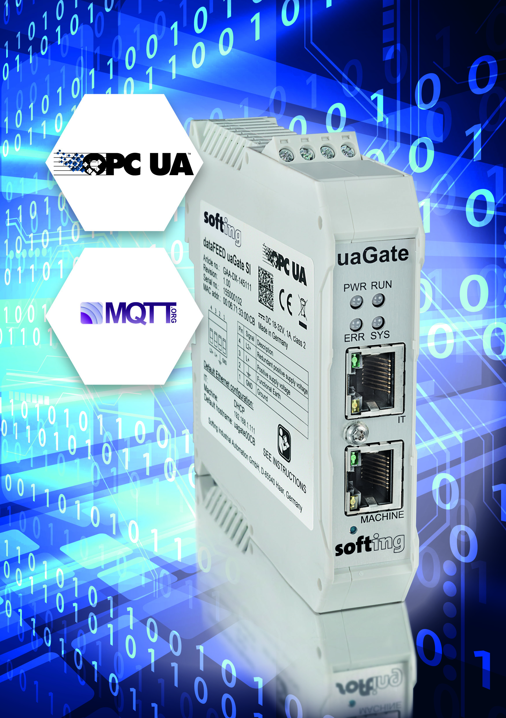 Gateway zur Anbindung von S7-Steuerungen an die Cloud