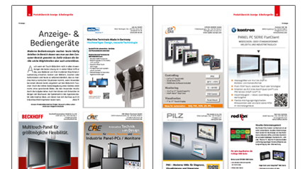 Produktübersicht Anzeige- & Bediengeräte