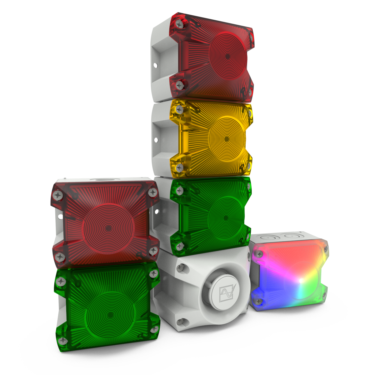 Mehrfarbige LEDMultifunktionsleuchten 8 Mehrfarbige LEDMultifunktionsleuchten