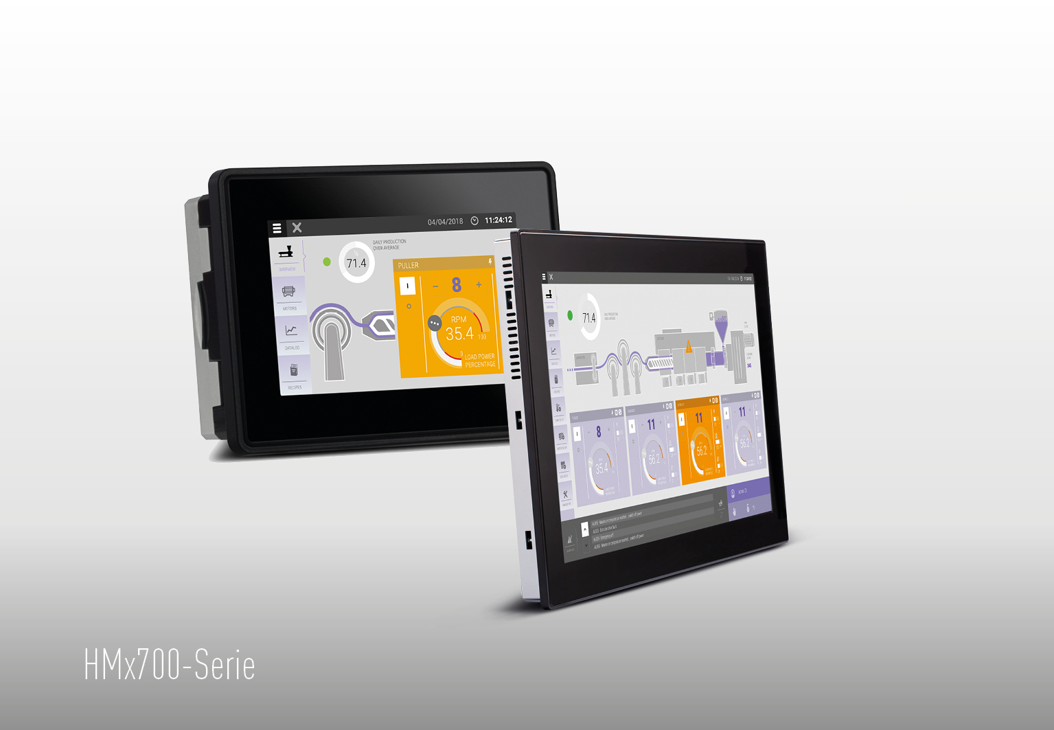 Bediengeräte mit Multitouch-Funktionen