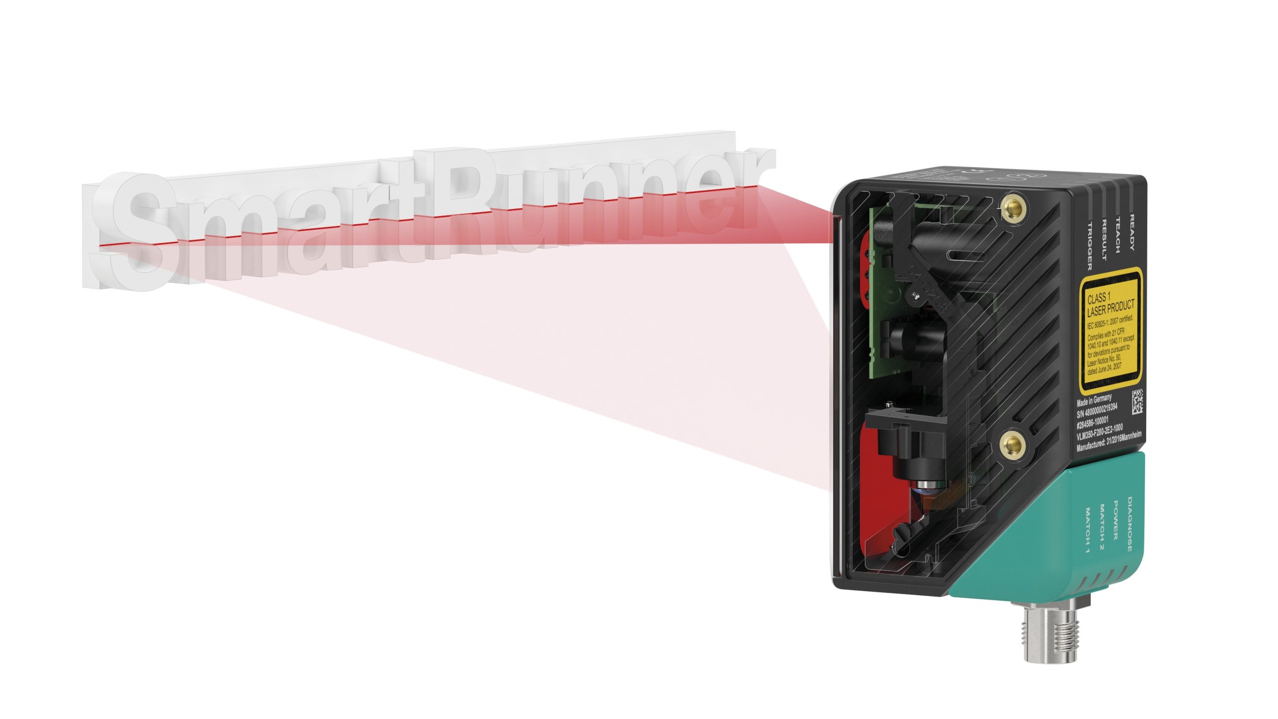 Lichtschnitt- und Vision-Sensor in einem Gerät 8 Lichtschnitt- und Vision-Sensor in einem Gerät