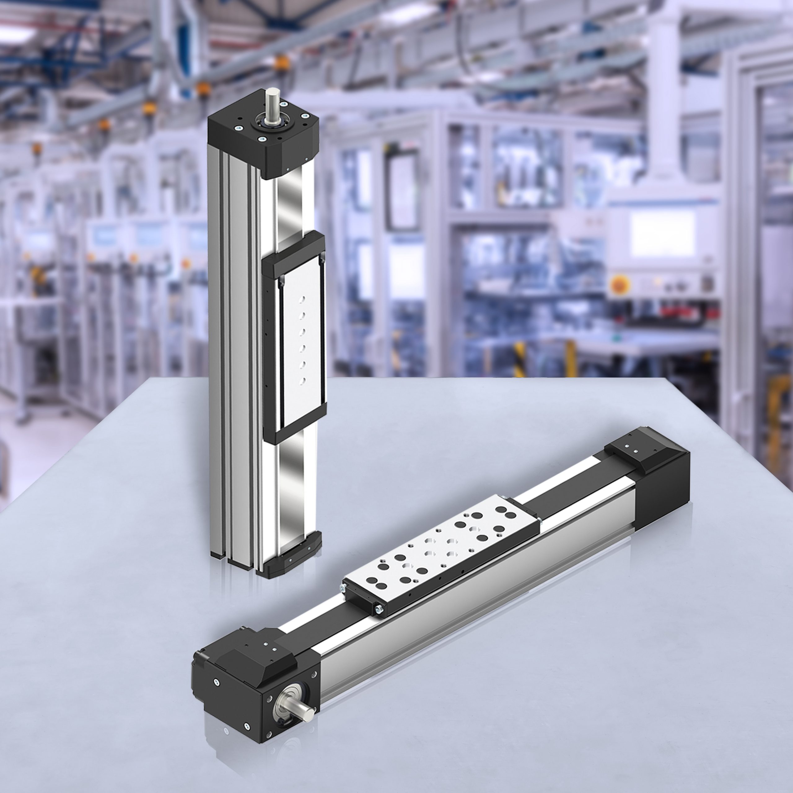 Linearachsen in neuen Baugrößen