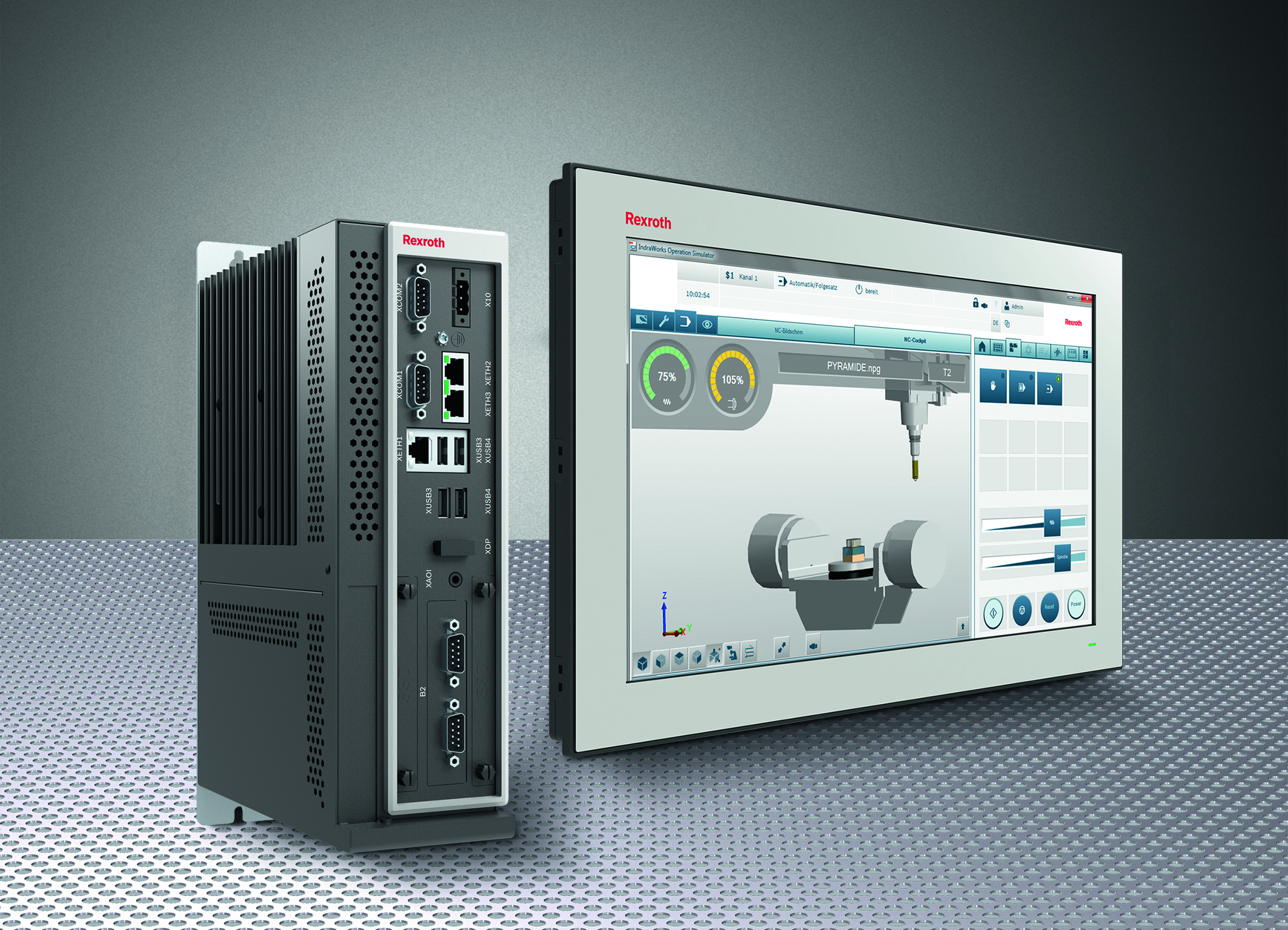 Robuste Industrierechner in Box- oder Panel-PC-Ausführung