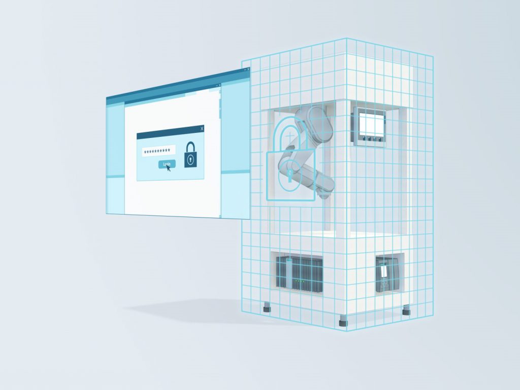 Transparente, effiziente und sichere Produktion 1 Das Zellenschutzkonzept ist ein wesentlicher Teil des Defense-in-Depth-Modells für umfassenden Schutz der Produktion vor Gefährdungen von innen und außen.