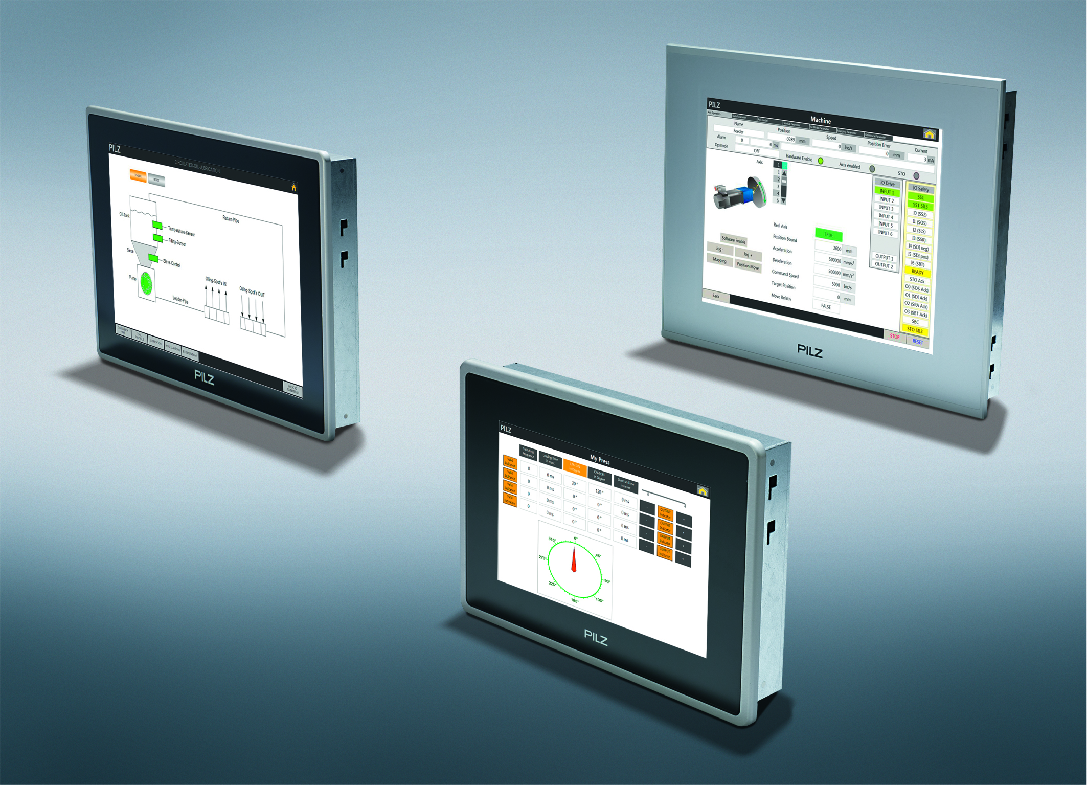 Bedienterminals zur Antriebssteuerung