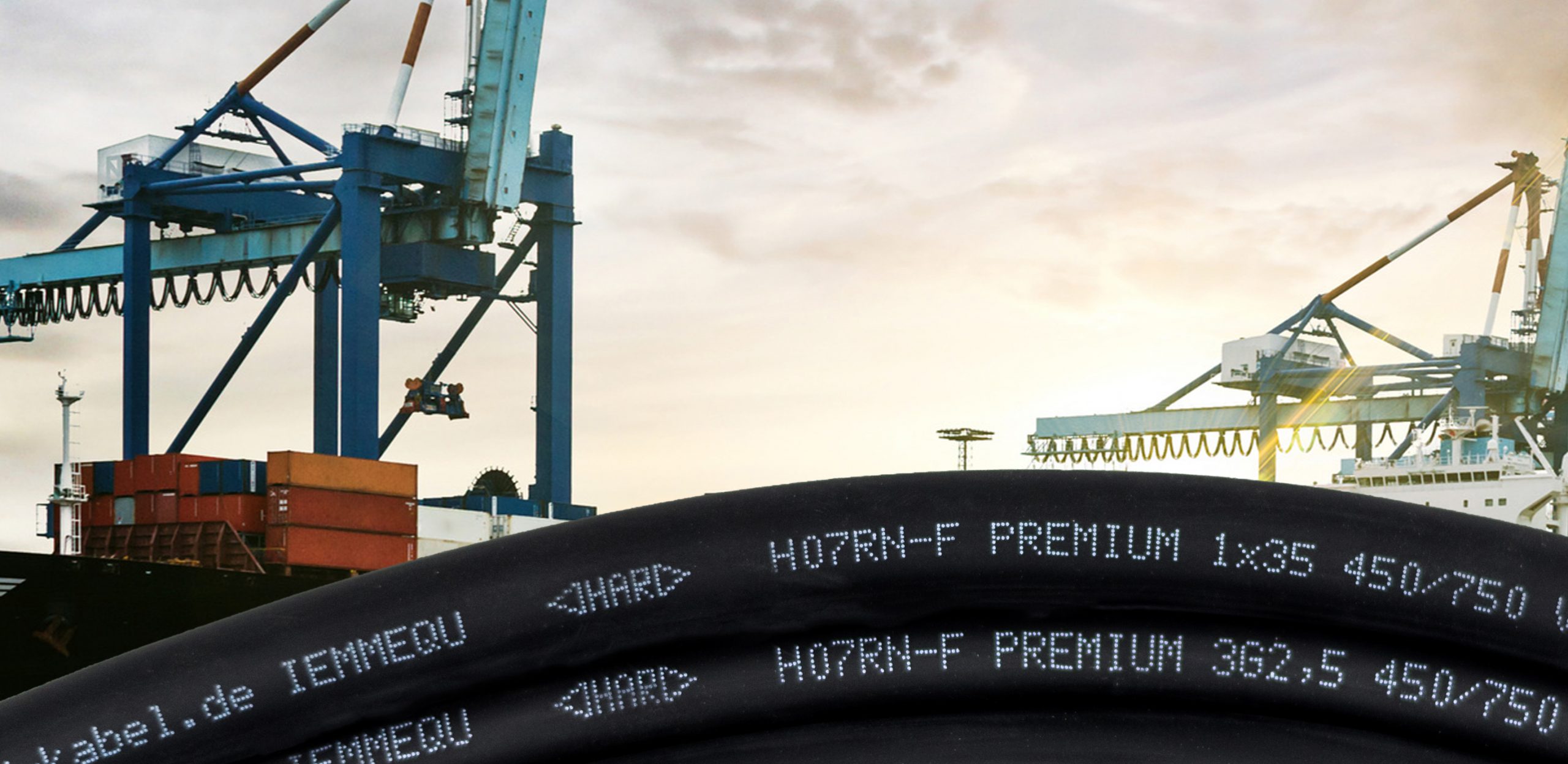 Flexible, halogenfreie und vielfältig einsetzbare Gummischlauchleitung