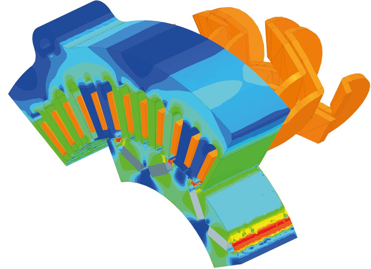 Simulationslösungen für  Elektroantriebe