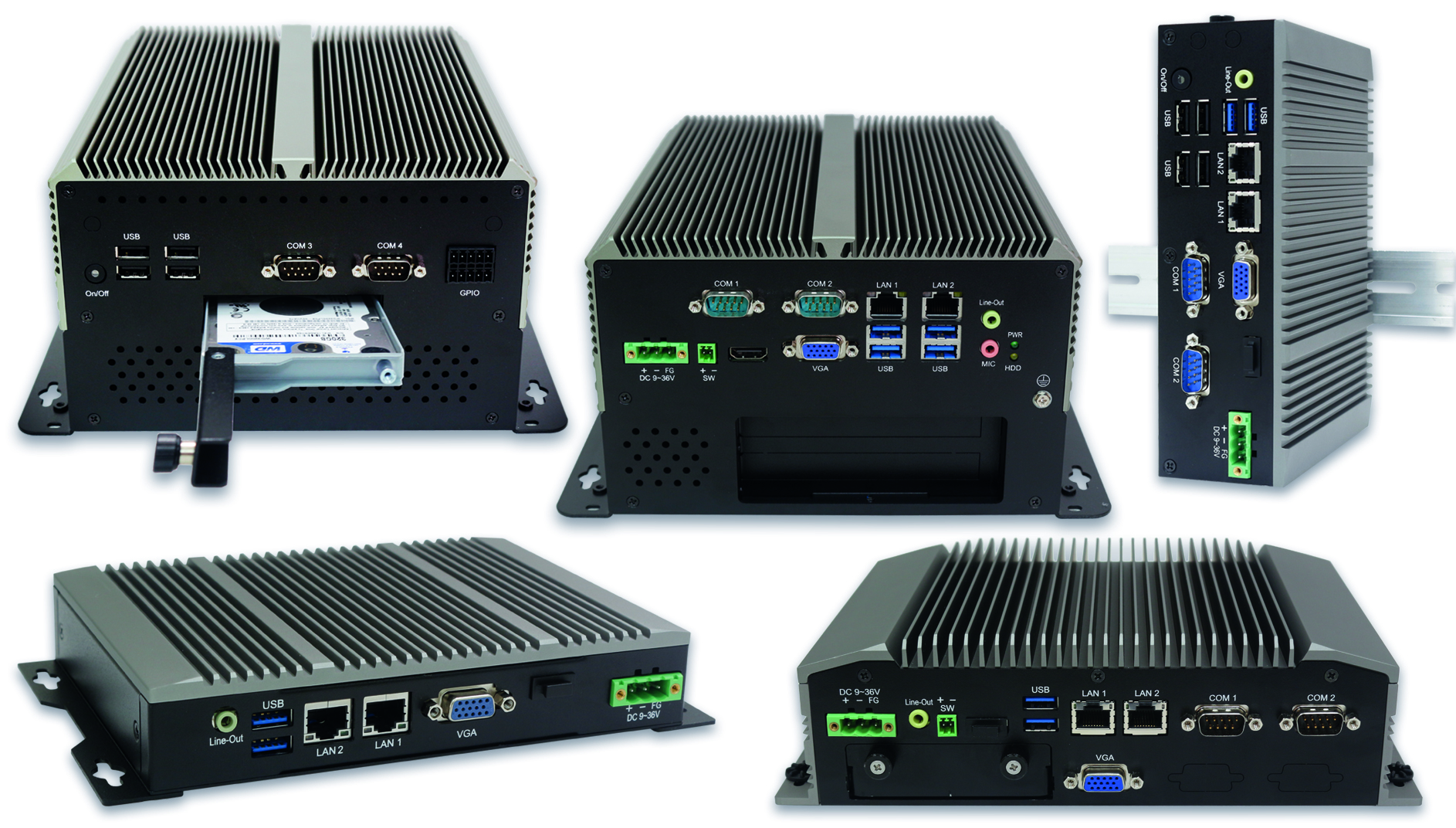 Lüfterlose Industrie-Box-PCs 10 Lüfterlose Industrie-Box-PCs