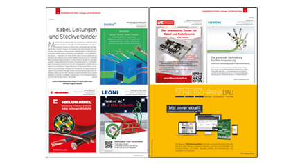 Produktübersicht Kabel, Leitungen und Steckverbinder