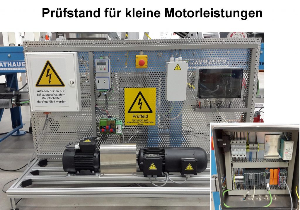 Funktionsentwicklung in the Loop 1 Pruefstand fuer kleine Motorleistungen