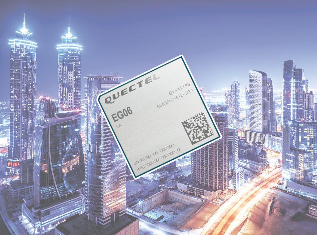 Neue LTE-Module für die M2M-Kommunikation 1 Quectel EG06 W