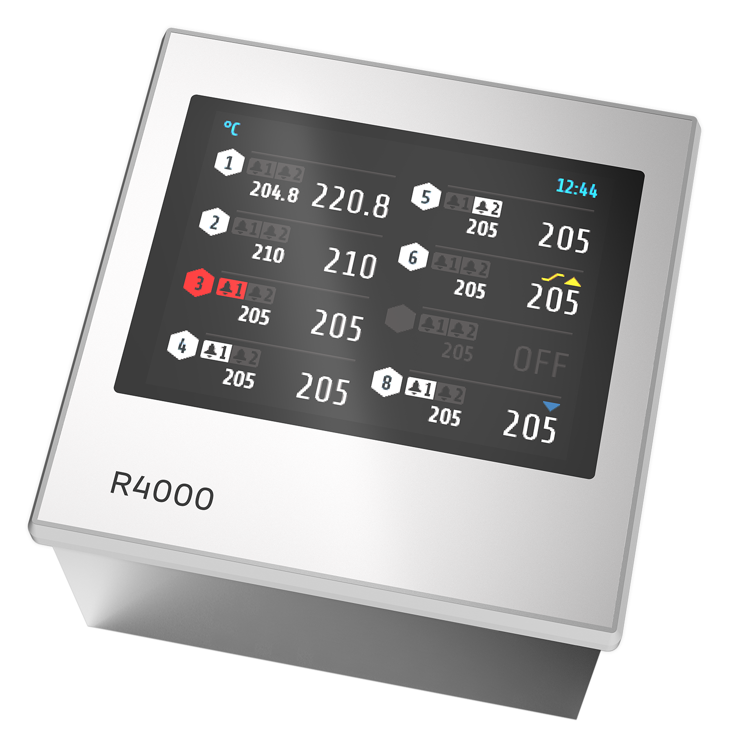Mehrzonen-PID-Regler
für bis zu 24 Zonen 2 Mehrzonen-PID-Regler
für bis zu 24 Zonen