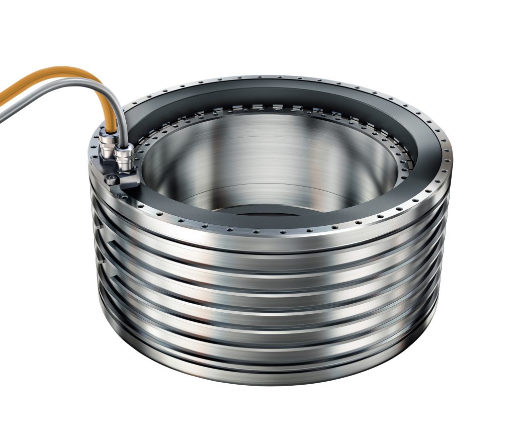 Torquemotoren mit verbesserten Widerständen 1 Mehr Leistungsdichte oder weniger Energieverluste bieten die optimierten RIB-Torqueantriebe.