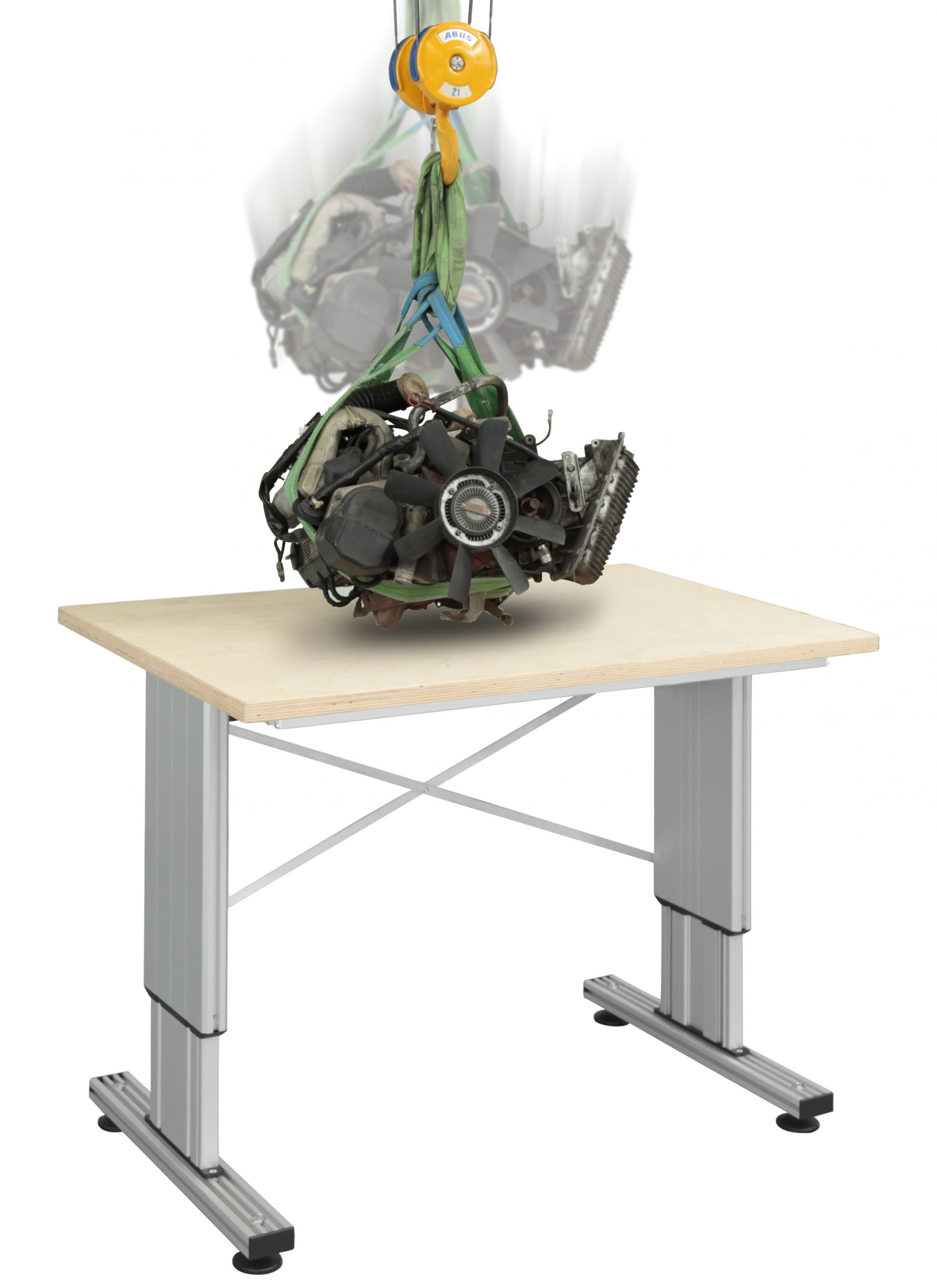 Hubsäulen mit elektrischer Höhenverstellung 6 Hubsäulen mit elektrischer Höhenverstellung