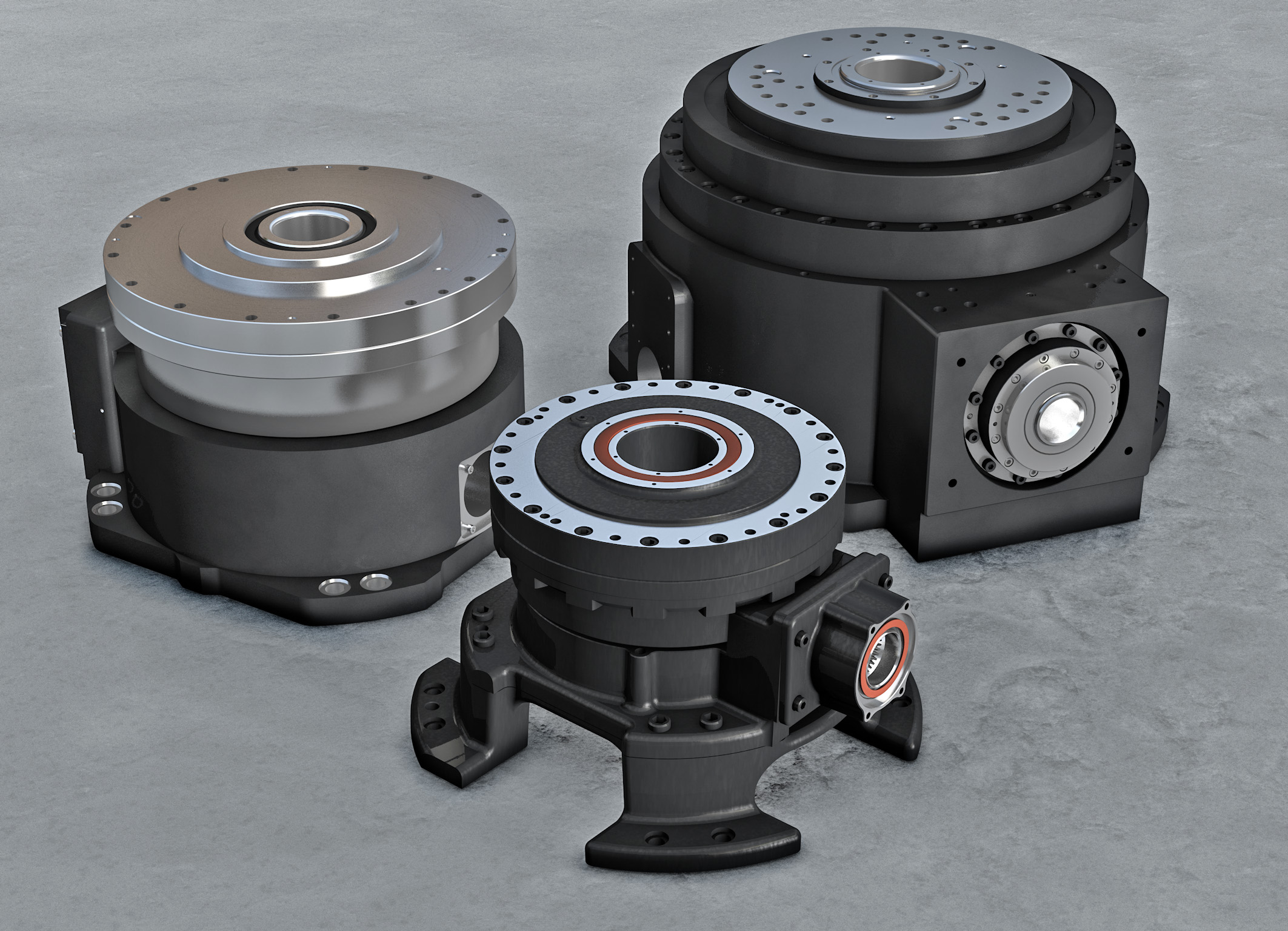 Hochpräzise Hohlwellengetriebe für schwere Lasten