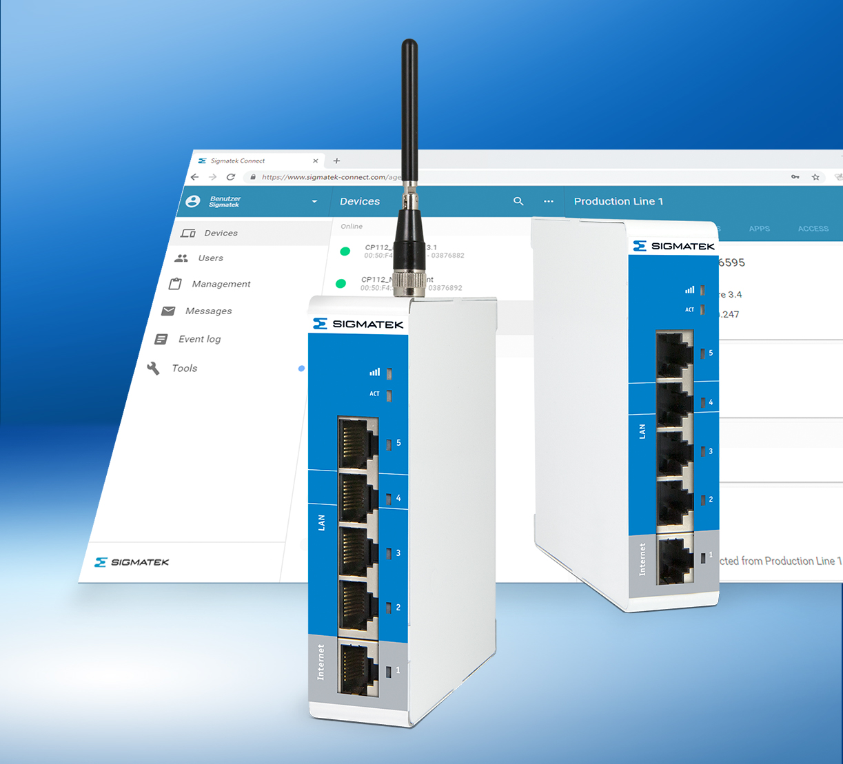 Fernzugriff auf Maschinen und Anlagen