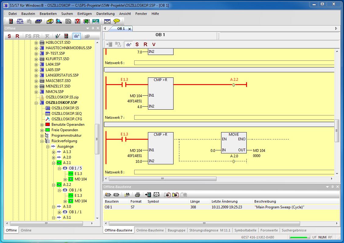 S5/S7 für Windows: Programmiersystem für Simatic-Steuerungen
