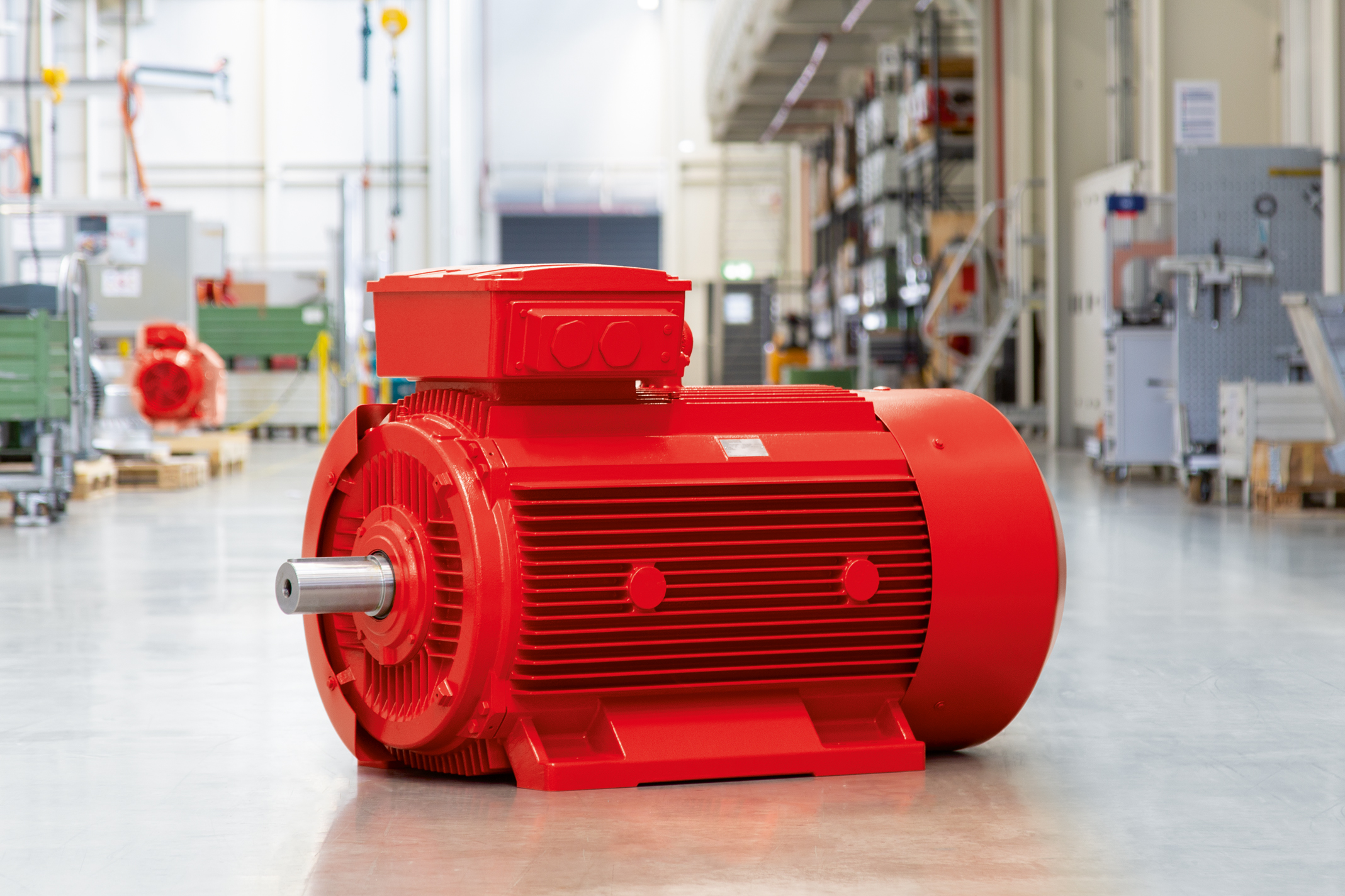 Erweiterte IE3-Motorenbaureihe