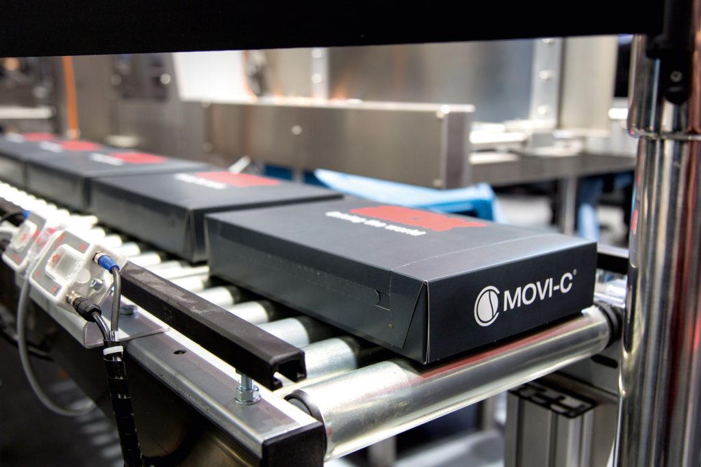 Intelligent gesteuert,
flink verpackt 3 SEW4944_Ausschleusung: Ausschleusung der Sekundärverpackungen