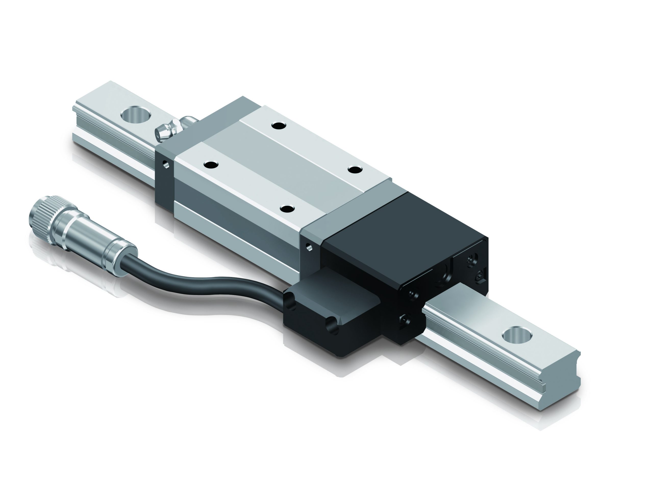 Linearführung mit integriertem Encoder