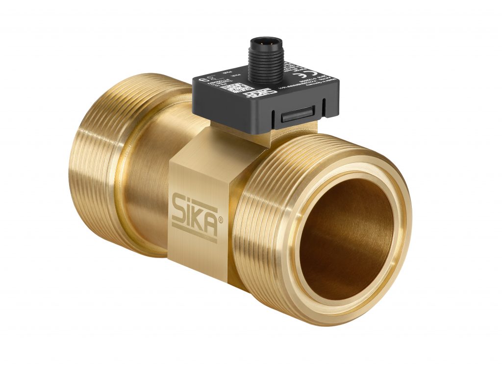 Durchflusssensoren ohne bewegte Teile 1 SIKA Vortex Durchflusssensor VVX40 Rundstecker