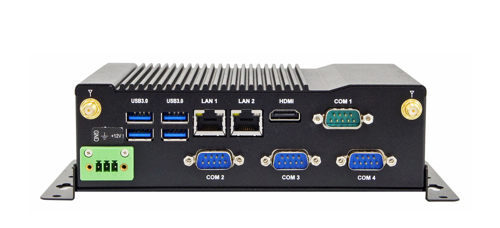 Lüfterloser Embedded-Computer mit erweitertem Temperaturbereich 2 Lüfterloser Embedded-Computer
mit erweitertem Temperaturbereich