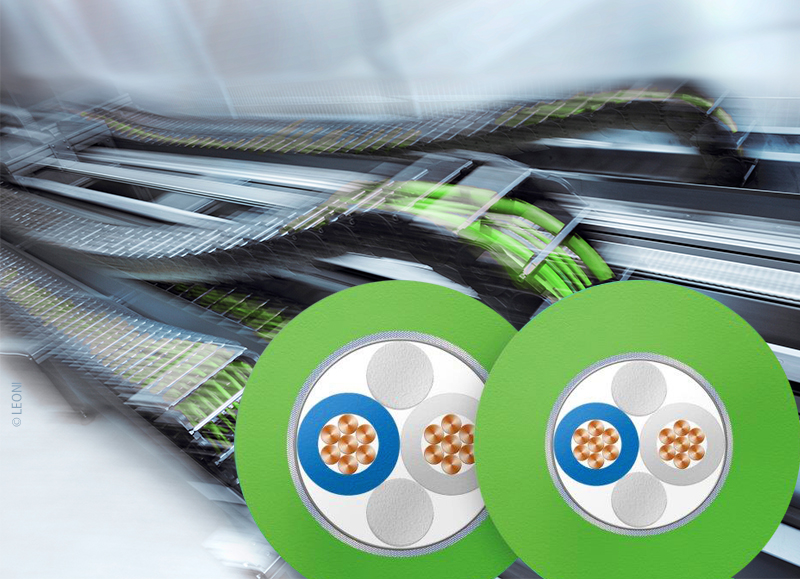 SPE-Kabel für Schleppketten- und Torsionsanwendungen