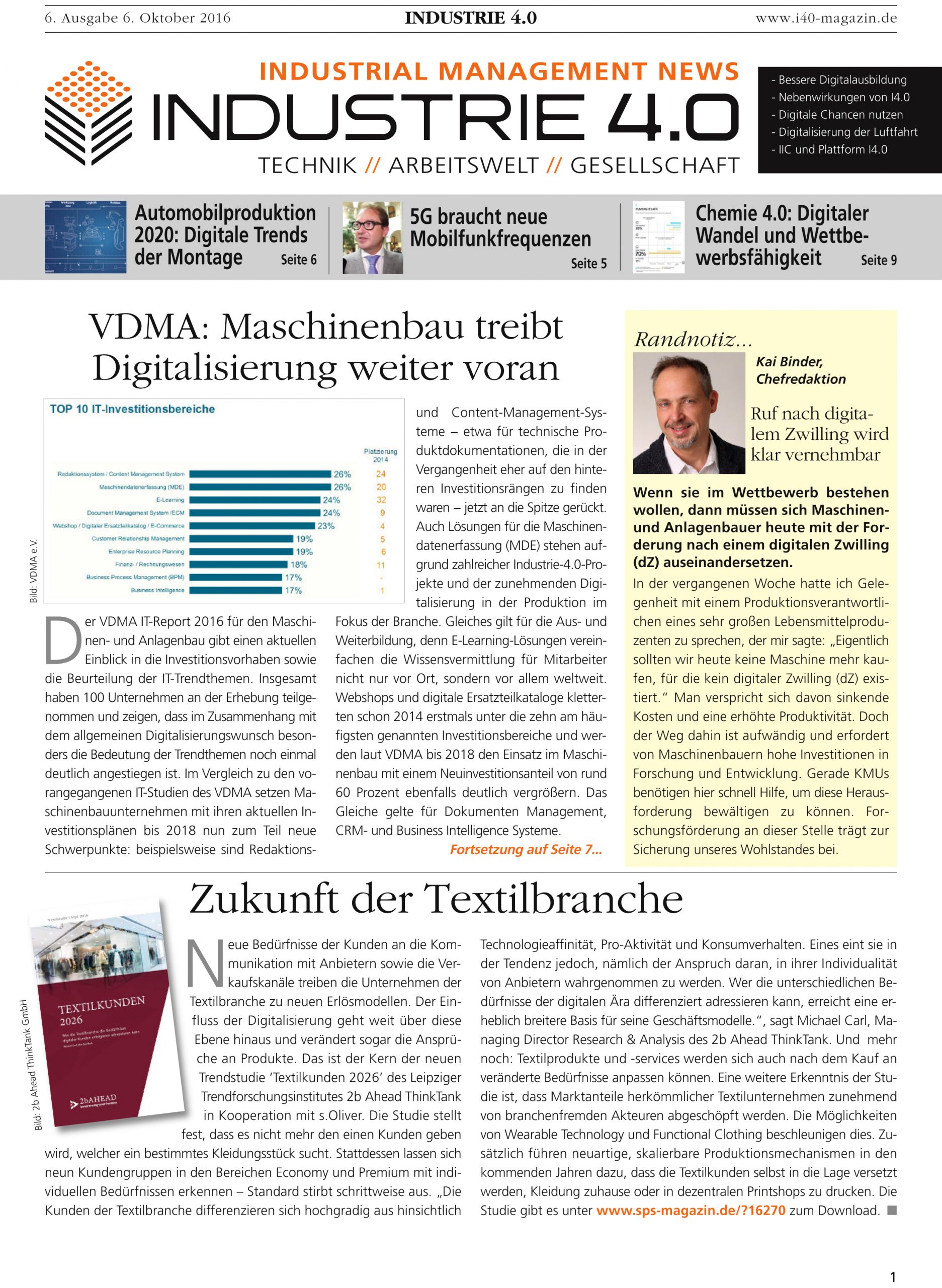 Industrie 4.0-Magazin