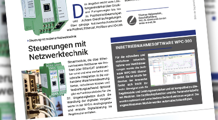 Industrielle Anwendungen: Hydraulic meets Electronic