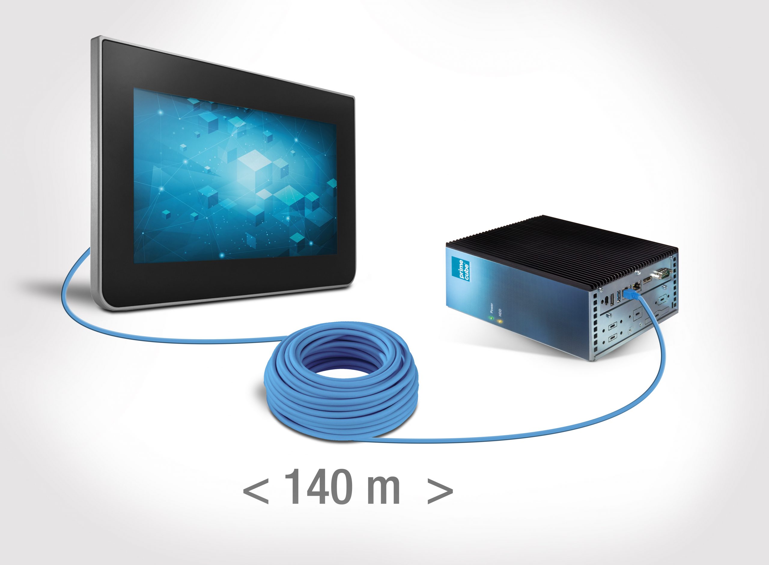 Schnittstelle für die Darstellung von Bildschirminhalten in 140m Entfernung 6 Schnittstelle für die Darstellung
von Bildschirminhalten in 140m Entfernung