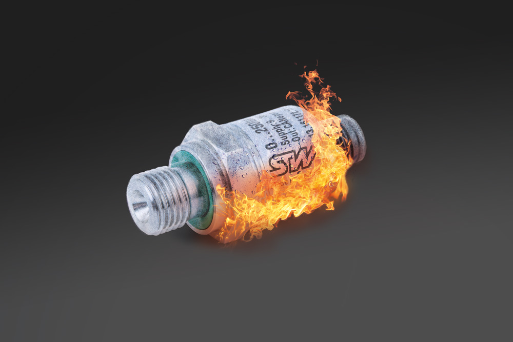 Nahezu unzerstörbare Drucksensoren 10 Nahezu unzerstörbare Drucksensoren