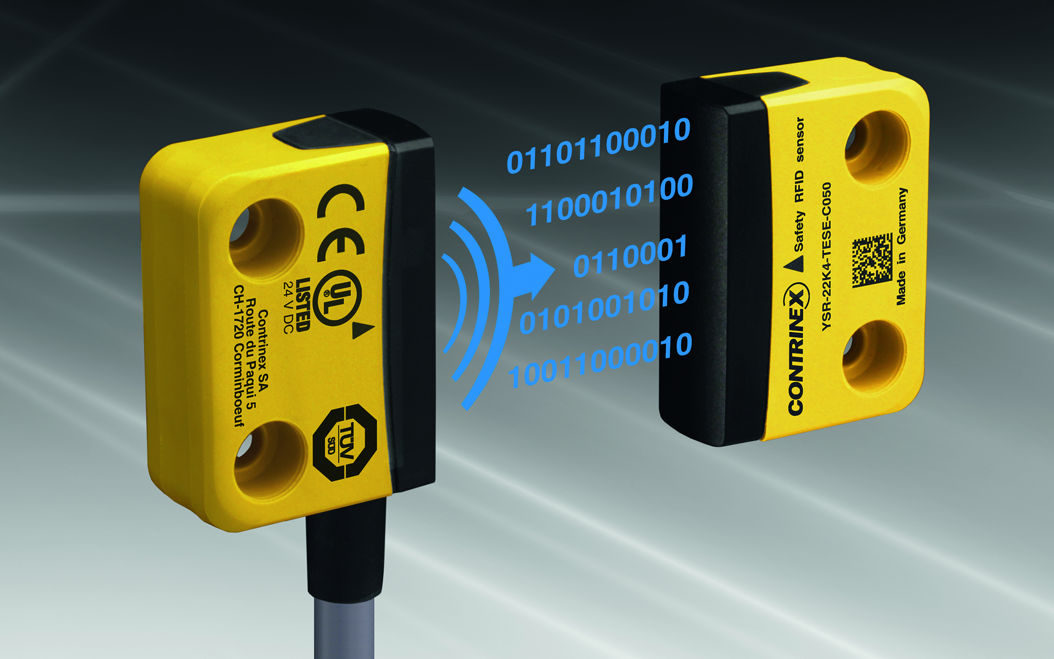 Verschleißfreier RFID-Sicherheitssensor 11 Verschleißfreier
RFID-Sicherheitssensor