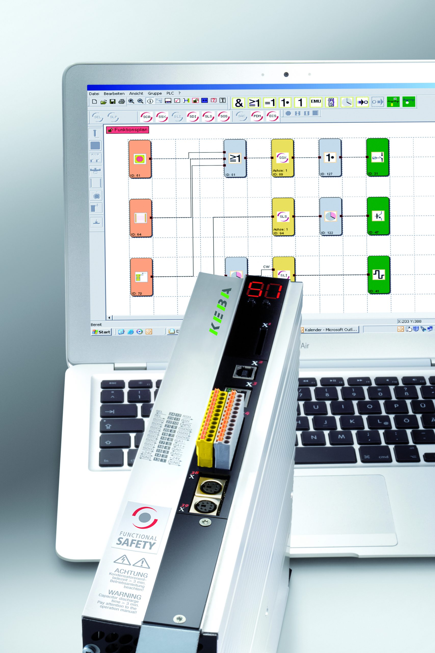 Hydraulik raus, Safety rein