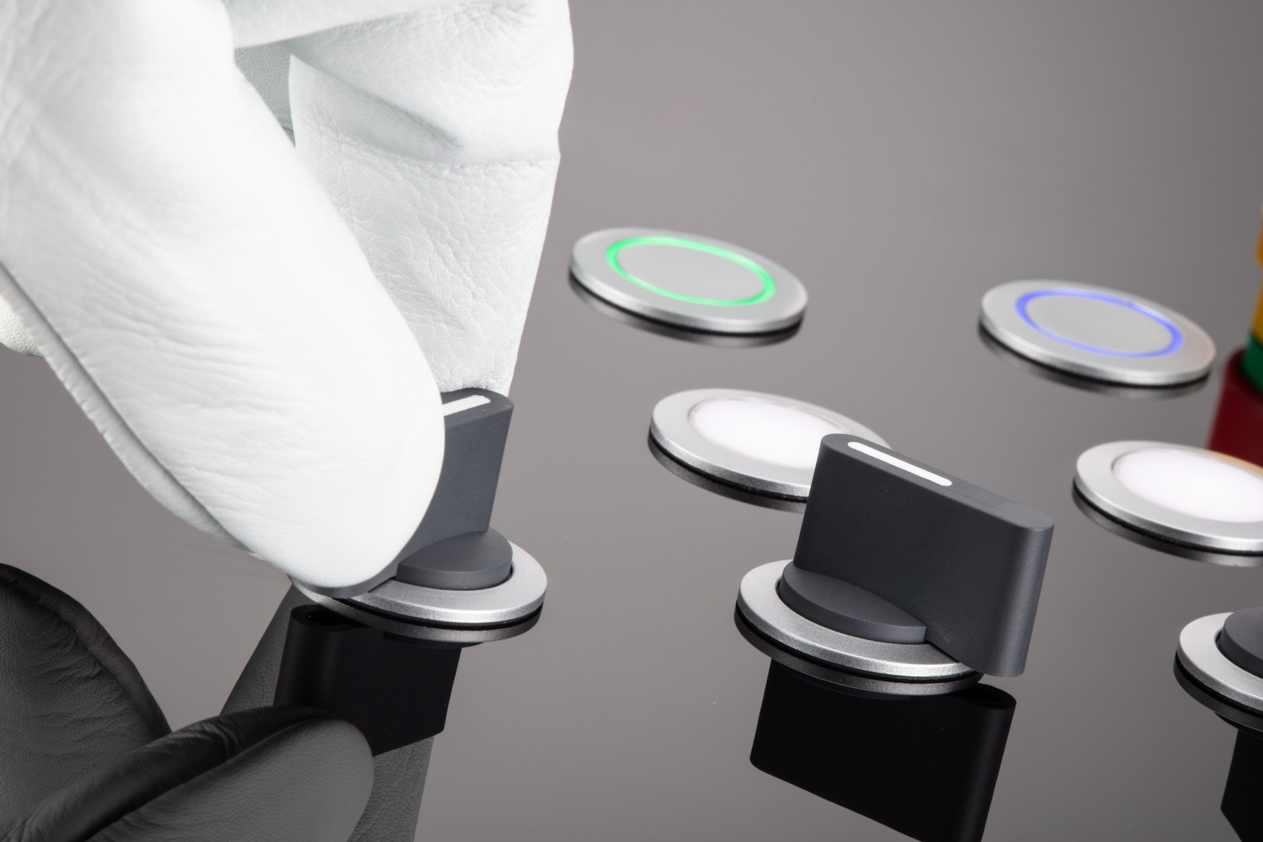 Wahltasten sicher bedienen