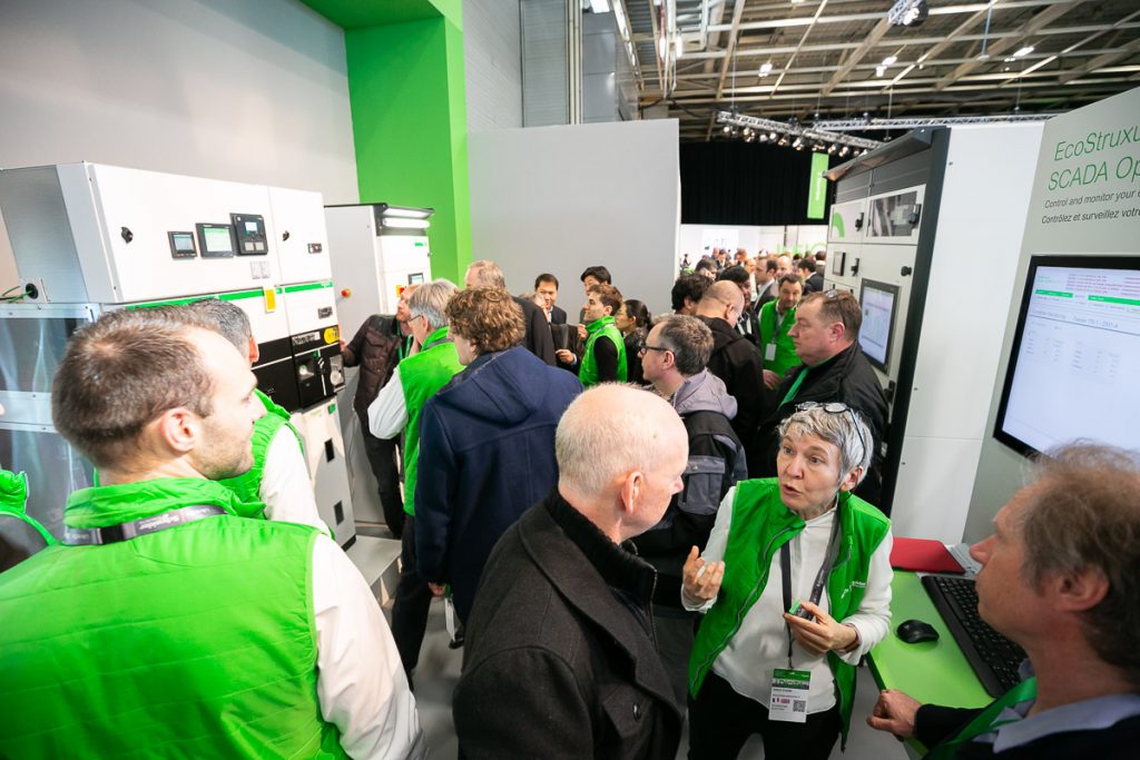 "Die Kraft der Digitalisierung nutzen" 3 Schneider Electric à l'Innovation Summit, Porte de Versaille à Paris les 5 et 6 avril 2018.