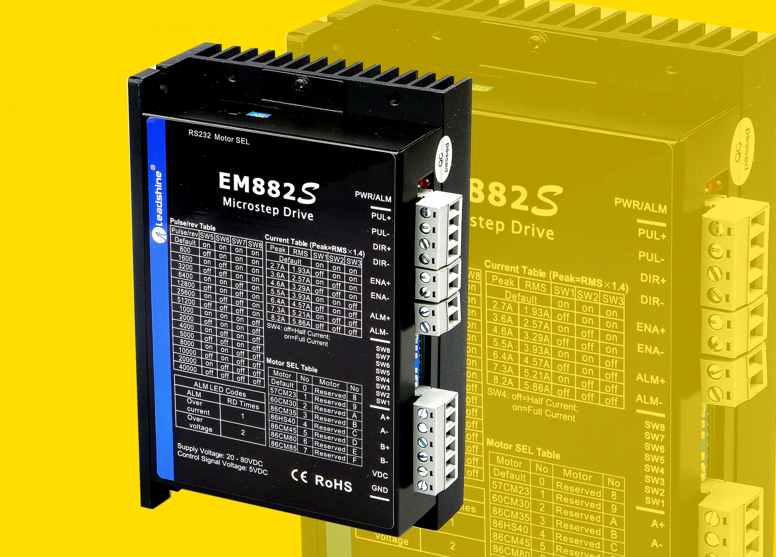 Schrittmotortreiber mit CANopen oder Ethercat