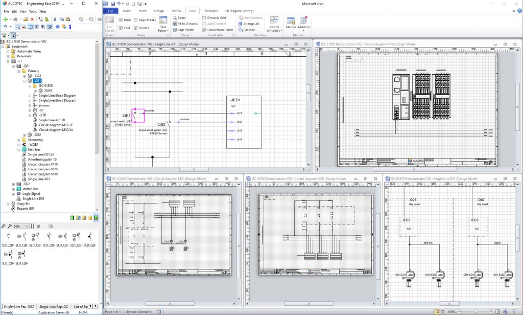 SystemkonfigurationsTool zum Netzausbau 1 Screenshot IEC 61850