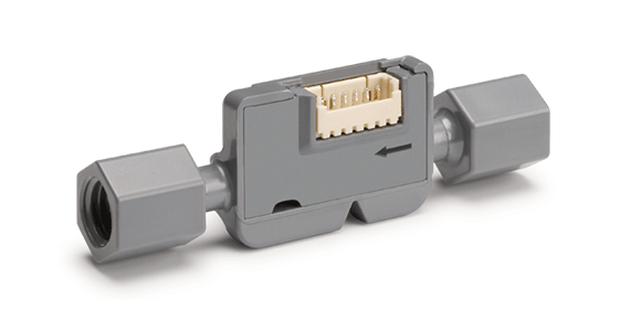 Flüssigkeitsdurchflusssensor für analytische Instrumente