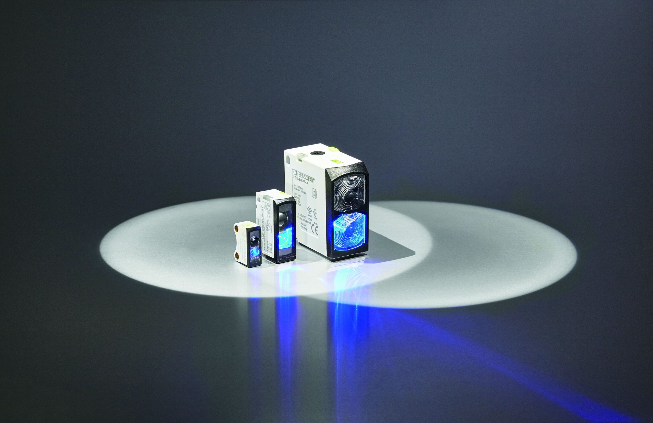 Miniatur-Lichttaster mit blauer LED 10 Miniatur-Lichttaster mit blauer LED